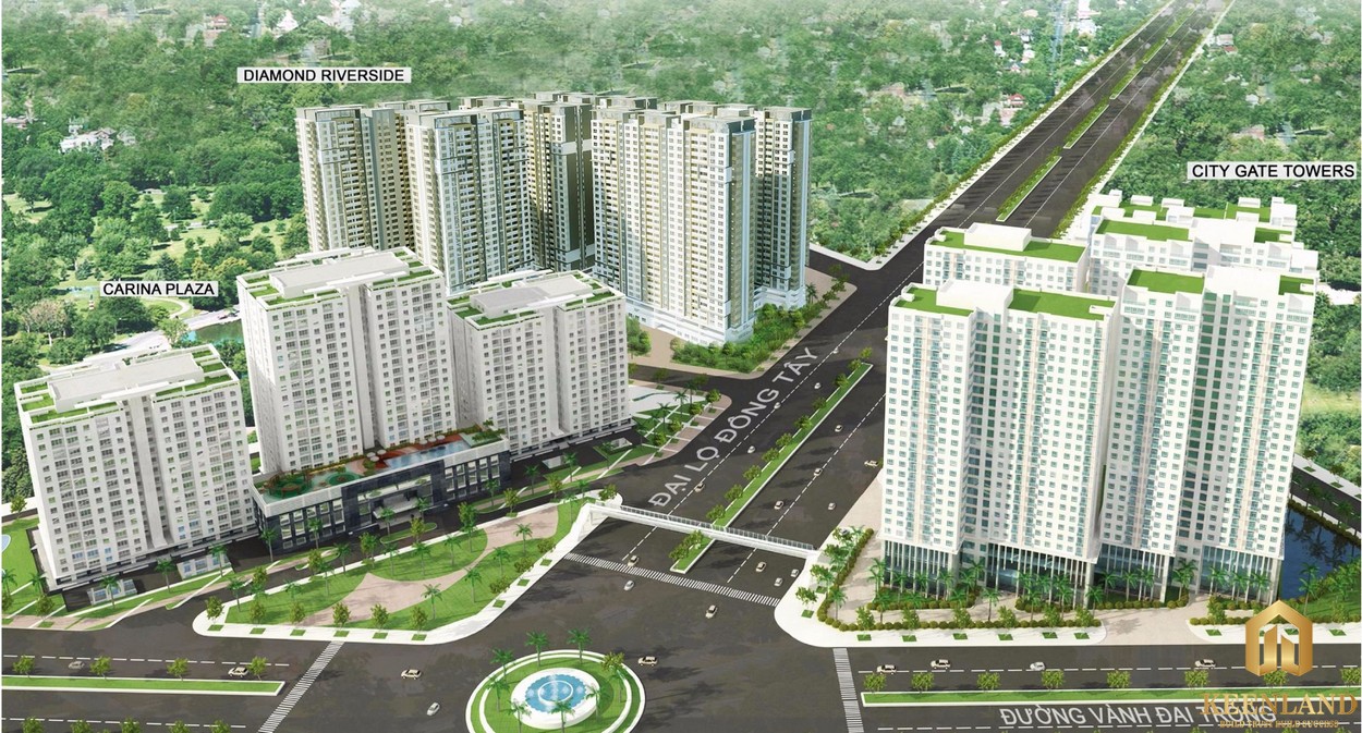 Mặt bằng Carina Plaza