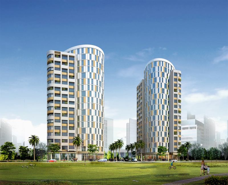 Mặt bằng Conic Skyway Residence