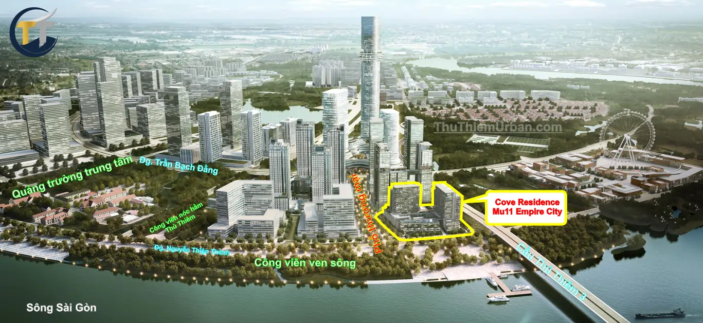 Tổng quan Empire City - Cove Residences