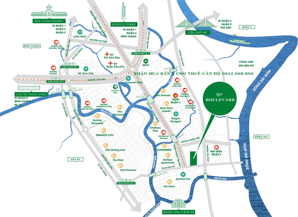 Tiện ích Q7 Boulevard