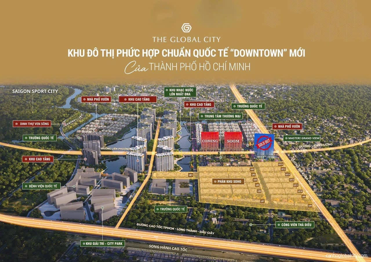 Mặt bằng The Global City